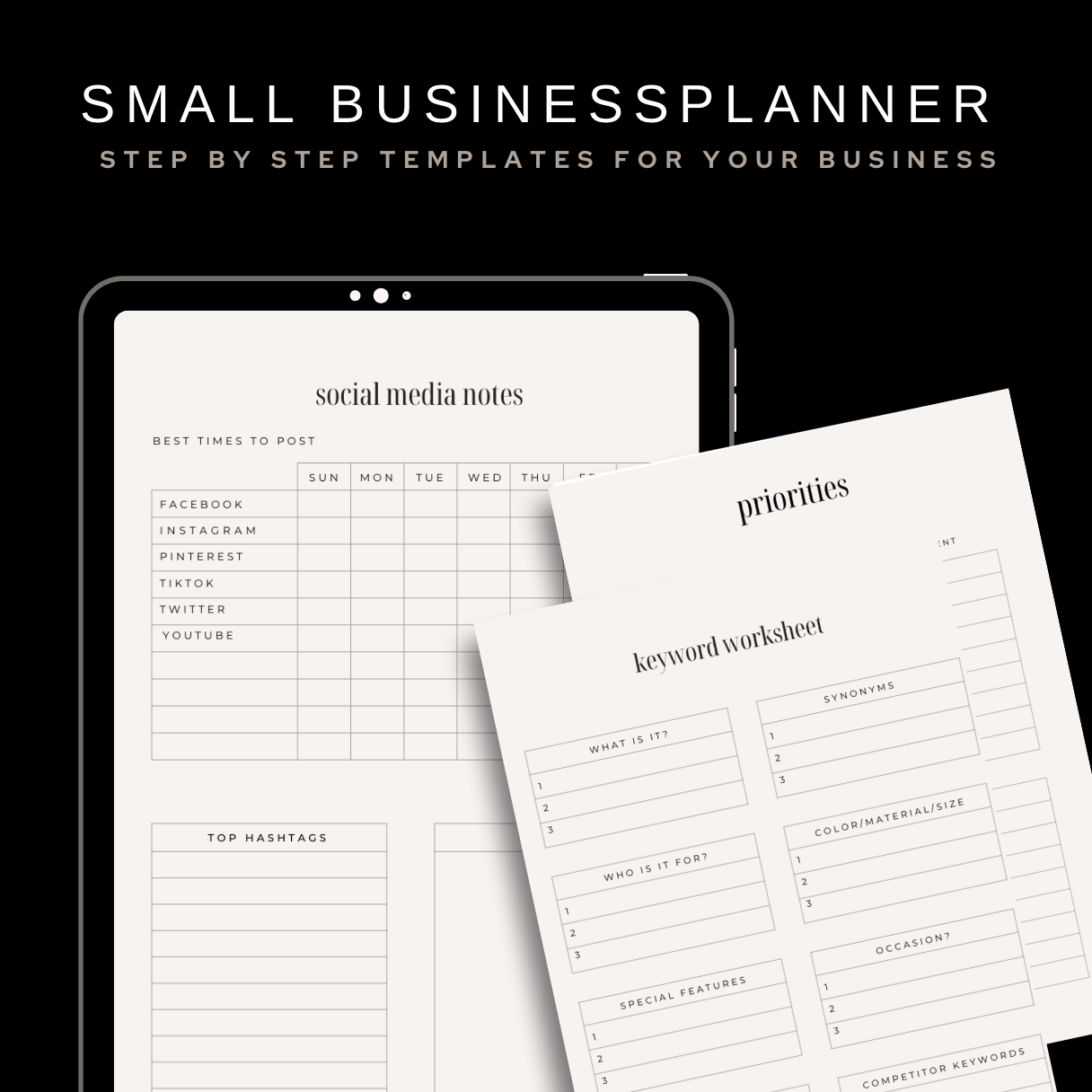 Business Launch Planners